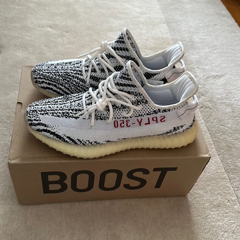 Adidas Zebra Yeezy Size 11.5